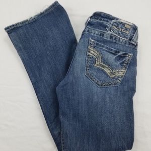 Big Star Blue Denim Jeans Low Rise Jeans